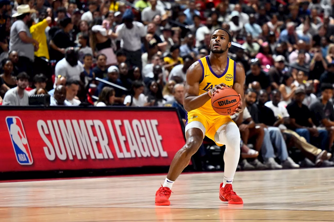 Cavs vs. Lakers: Watch Bronny James in NBA summer league today, channel, time