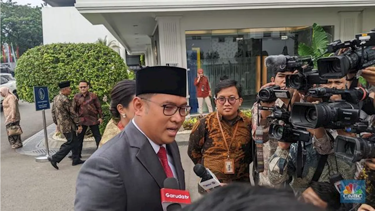 Jelang Dilantik Sebagai Wamen Pertanian, Sudaryono Tiba di Istana