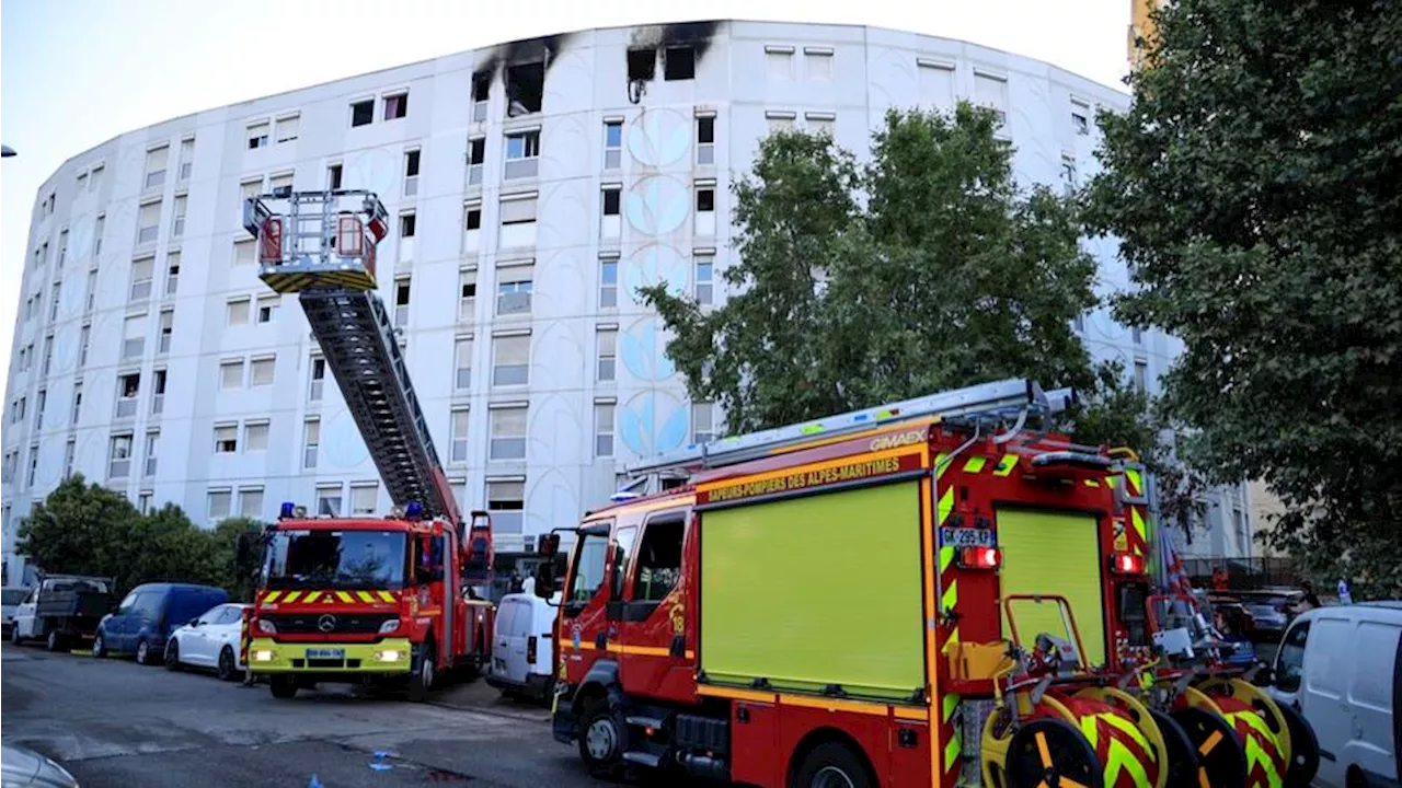 Nice : au moins sept morts dont trois enfants dans l'incendie d'un immeuble