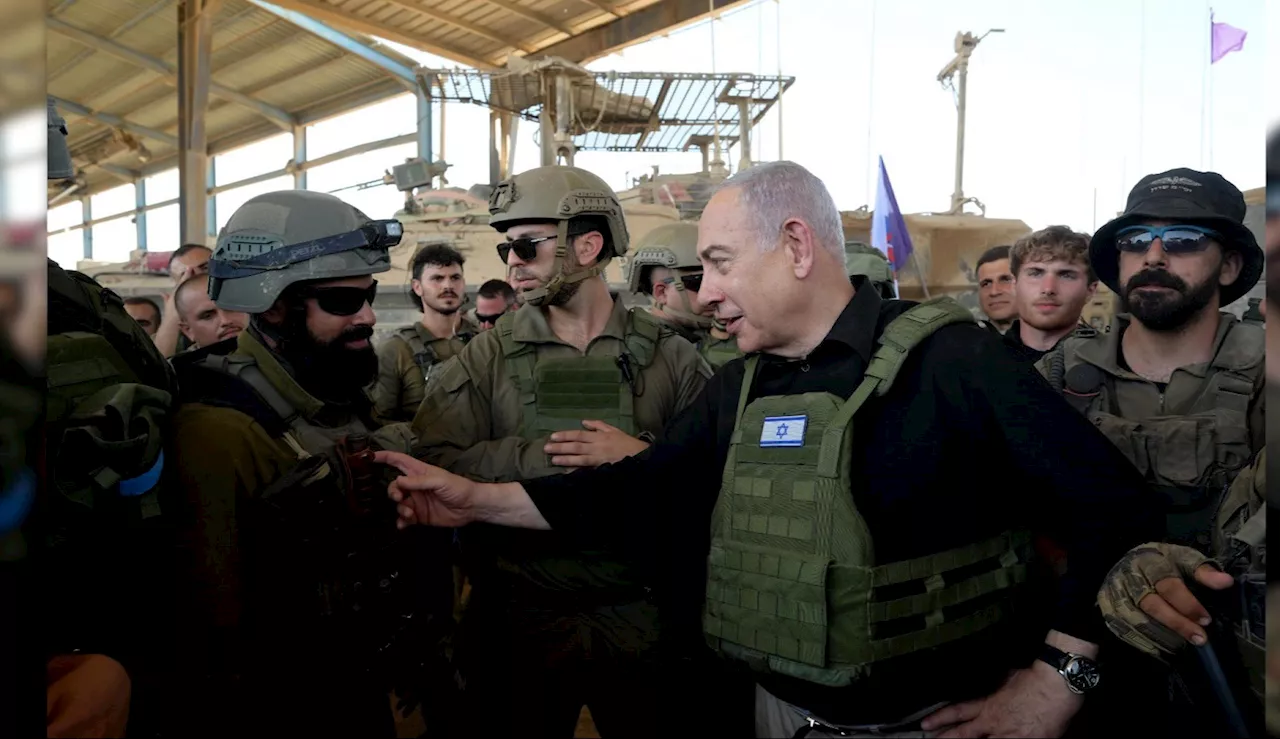 Netanyahu visita Rafah, en el sur de Gaza, por primera vez desde que inició la guerra