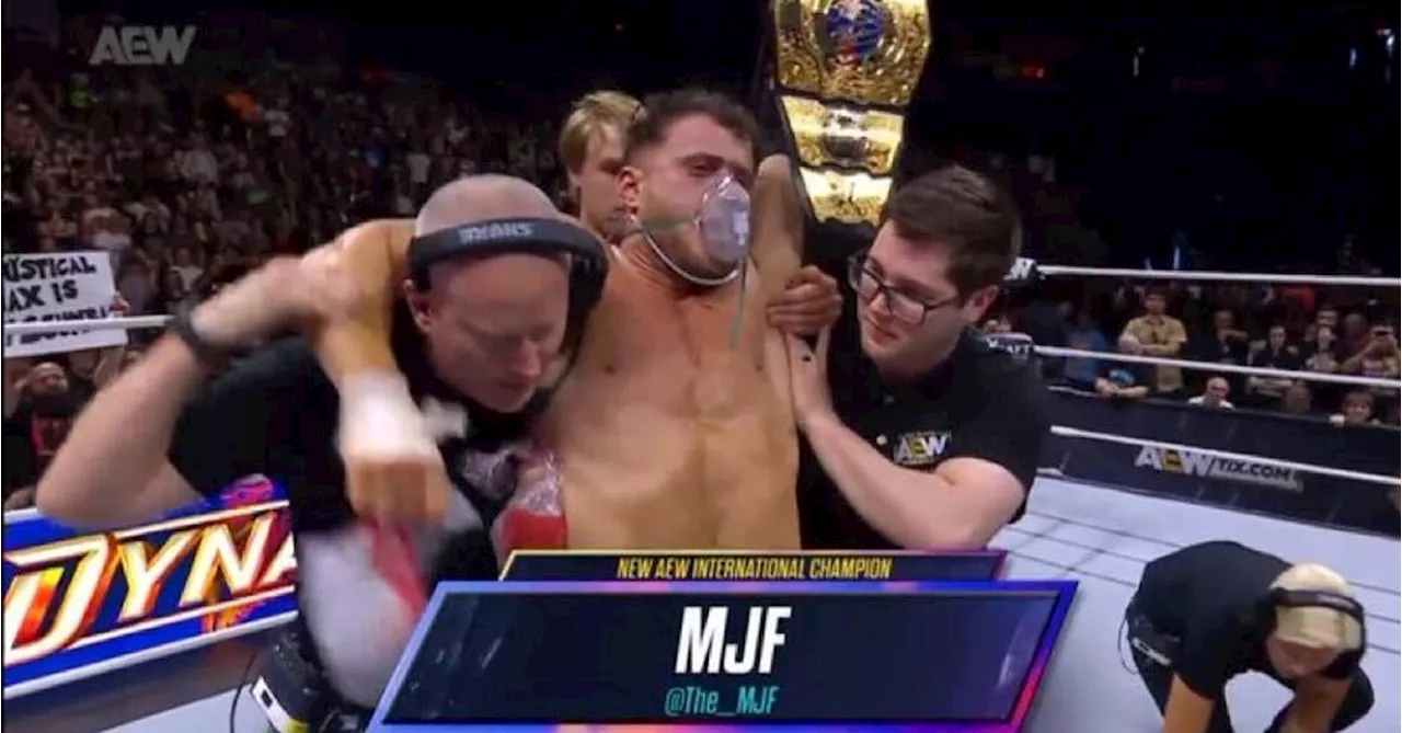 AEW's MJF Delivers Shocking International Title Win at Dynamite 250