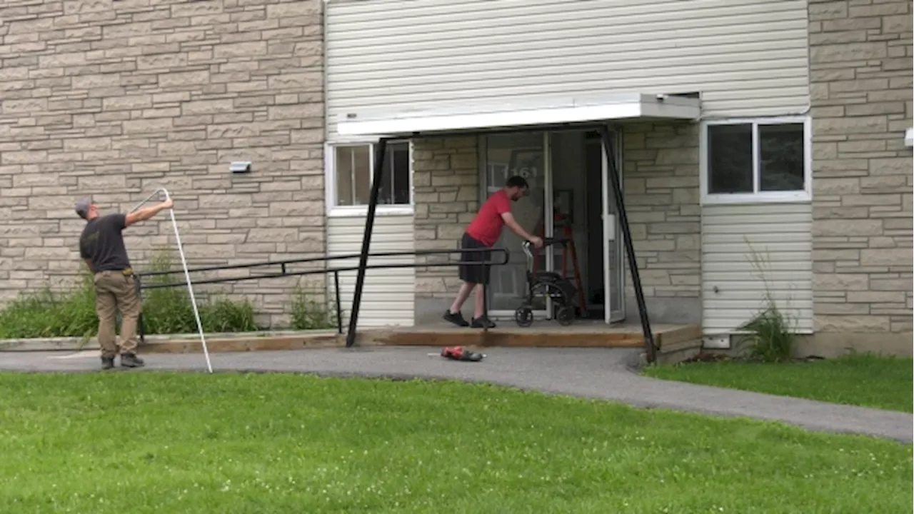 Accessible entrance installed in Minto building after man's story airs on CTV News