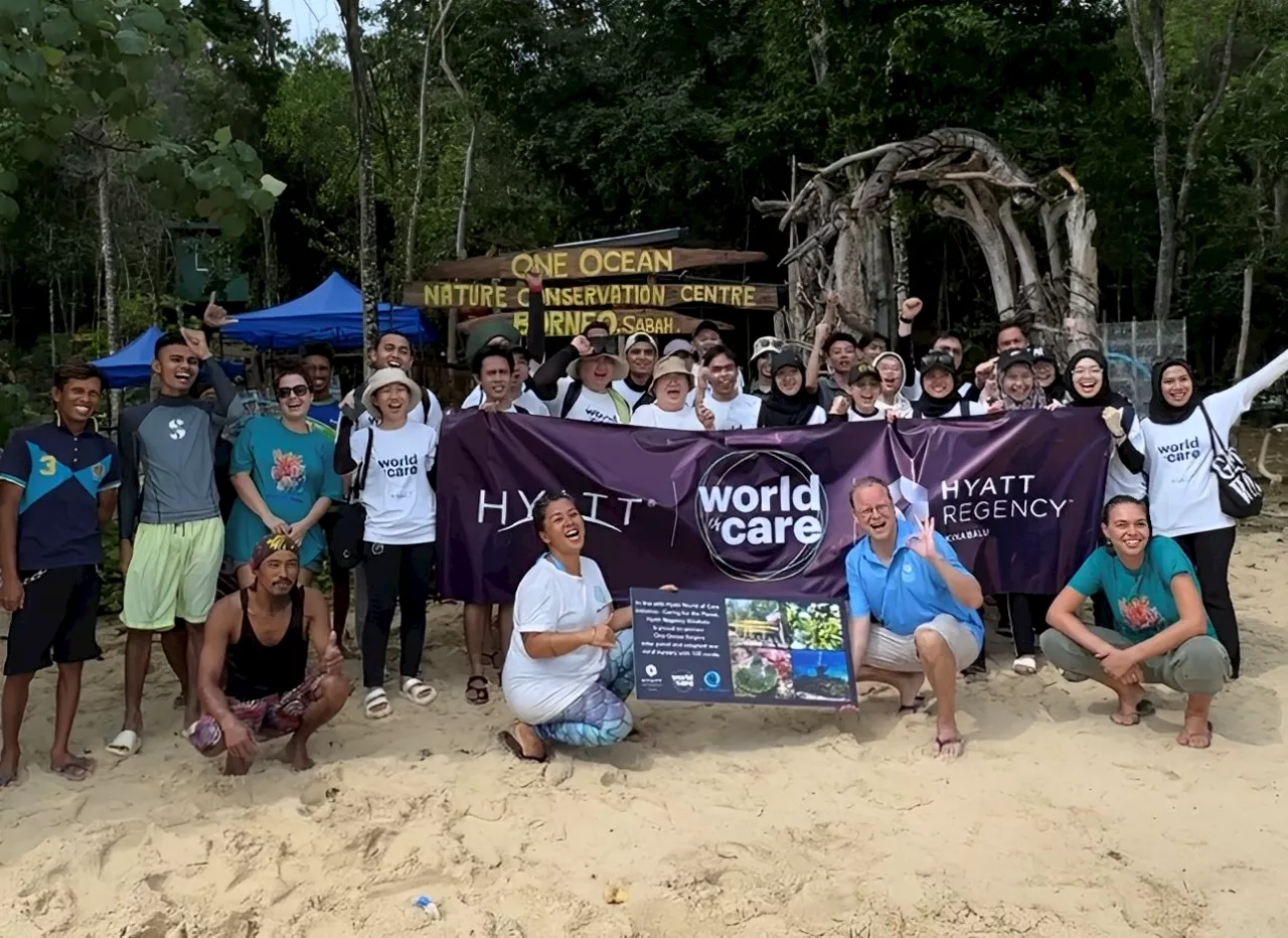 Hyatt Regency Kinabalu boosts coral conservation efforts