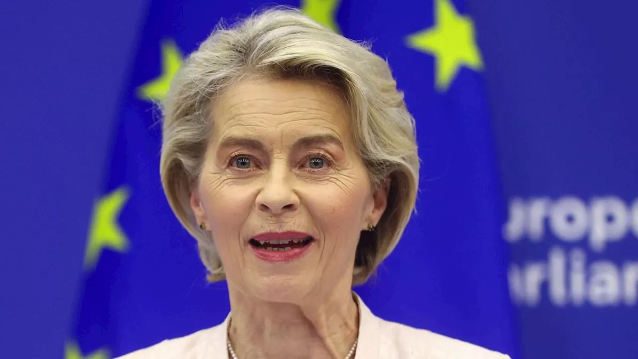 Ursula von der Leyen warns against 'extreme polarisation of societies' and says 'democracy is under...