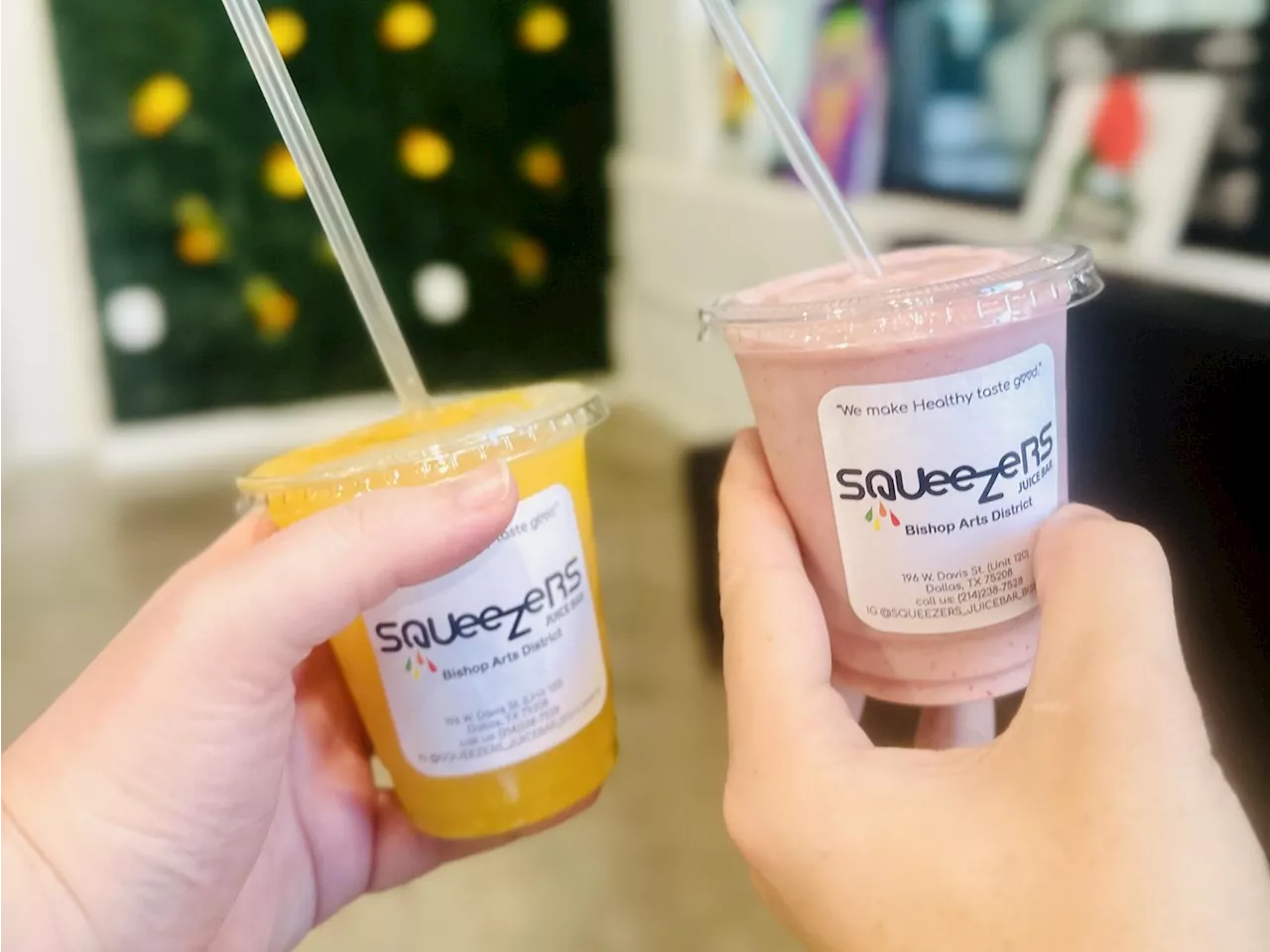 Squeezers Juice Bar Brings a Fresh Start to Bishop Arts