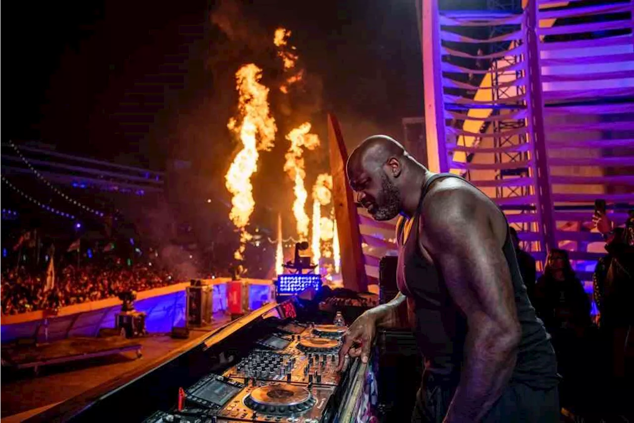 Shaq talks big game before Red Rocks EDM concert: “Every single year the shows get crazier and crazier.”