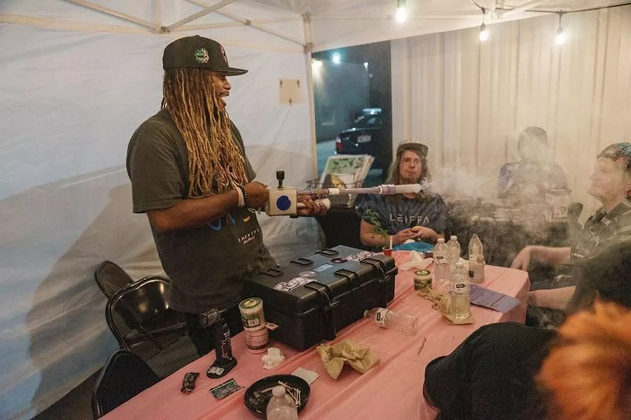 Denver Concert Goers Get Baked Courtesy of the 'Smoke Thrower'