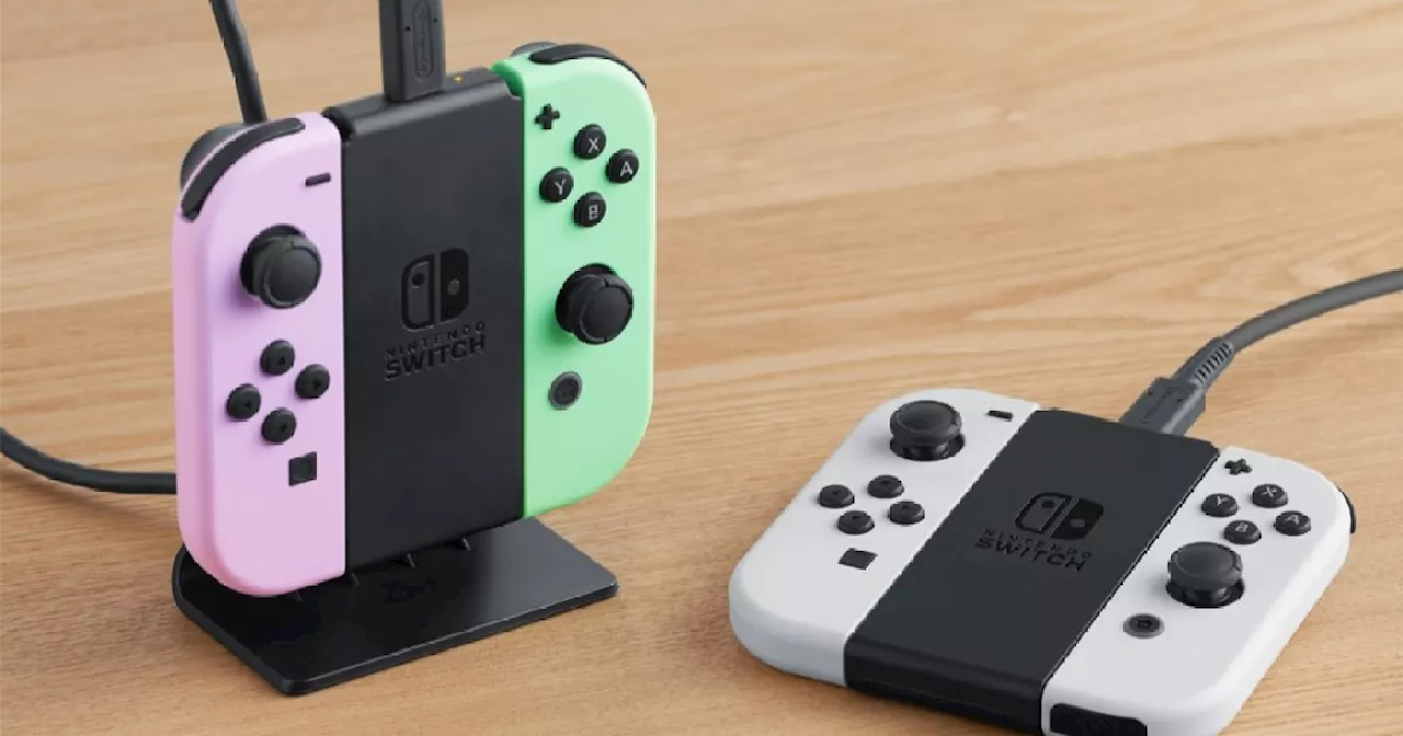 After 7 years, the Nintendo Switch finally has an official Joy-Con charging stand