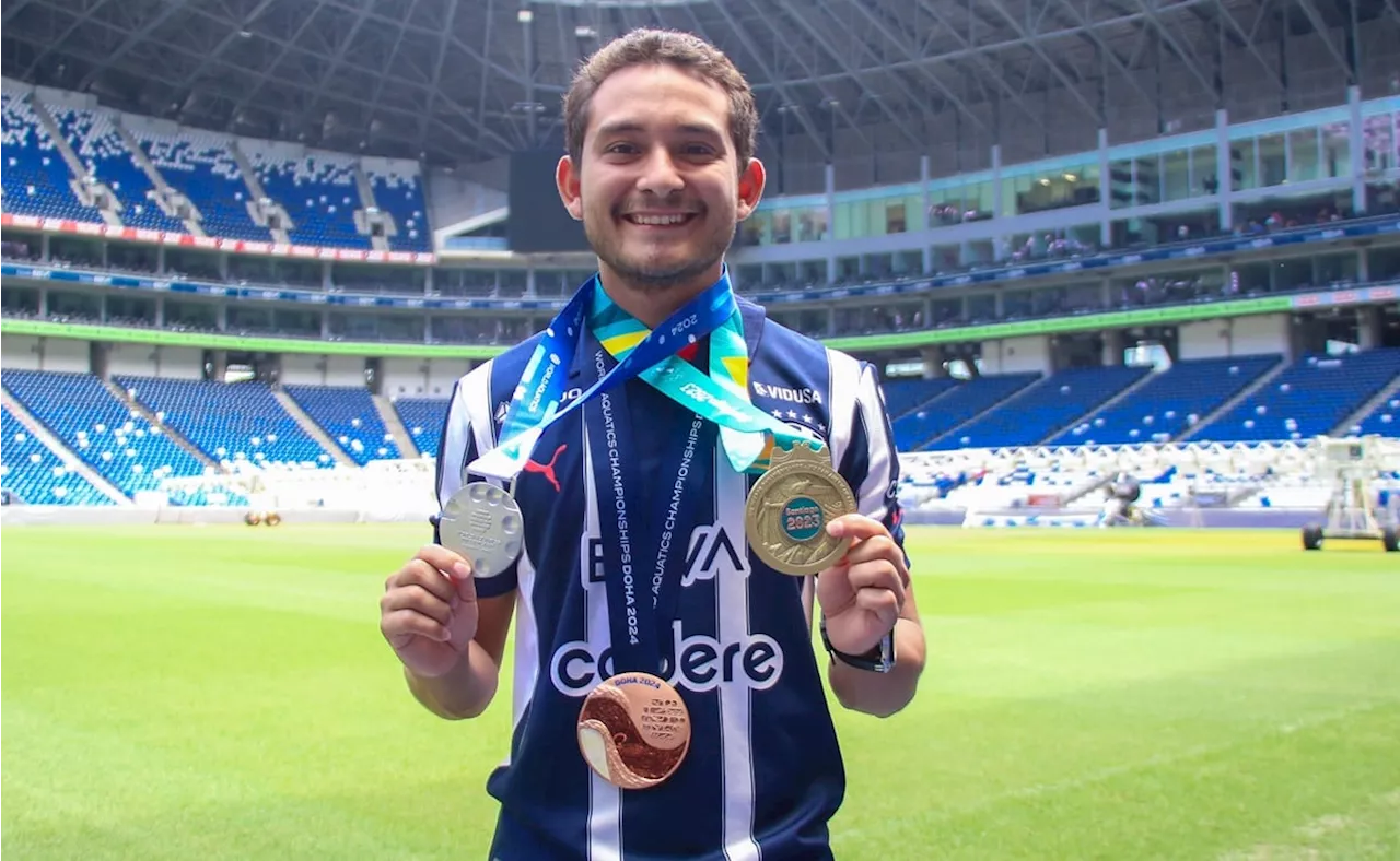 Kevin Berlín “representará” a los Rayados en los Juegos Olímpicos de París 2024