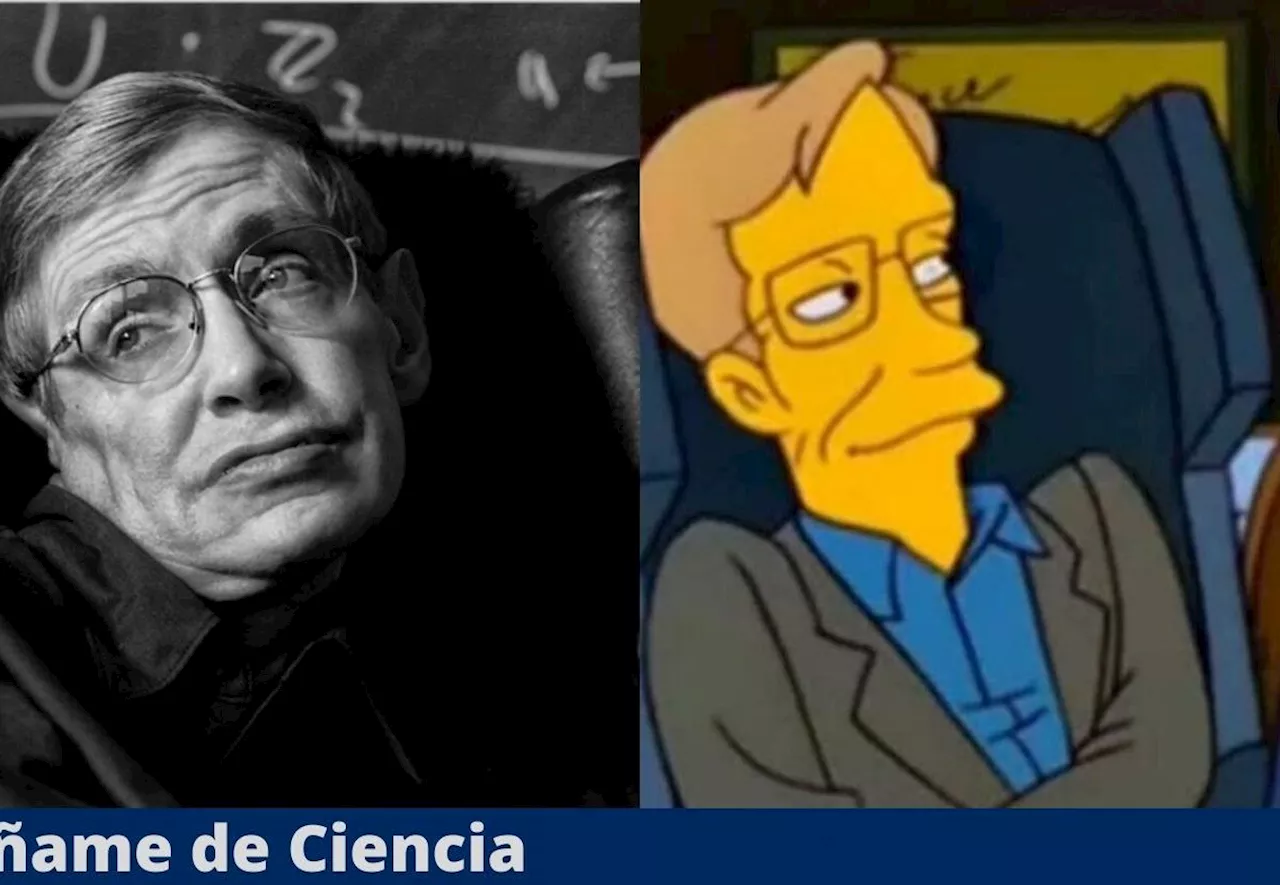 Encuentan cartas y guiones de los Simpson escritos por Hawking en su archivo secreto