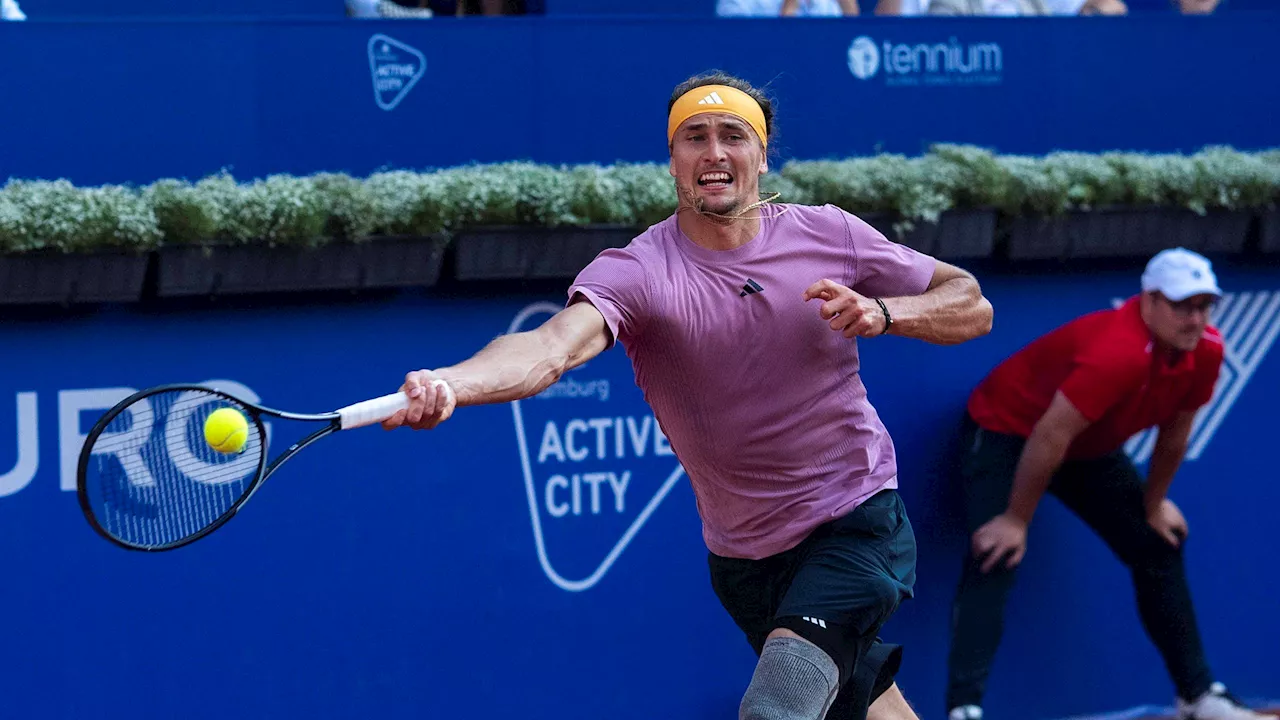 ATP Hamburg: Alexander Zverev ringt Hugo Gaston bei Heimturnier nieder - und löst Viertelfinale am Rothenbaum