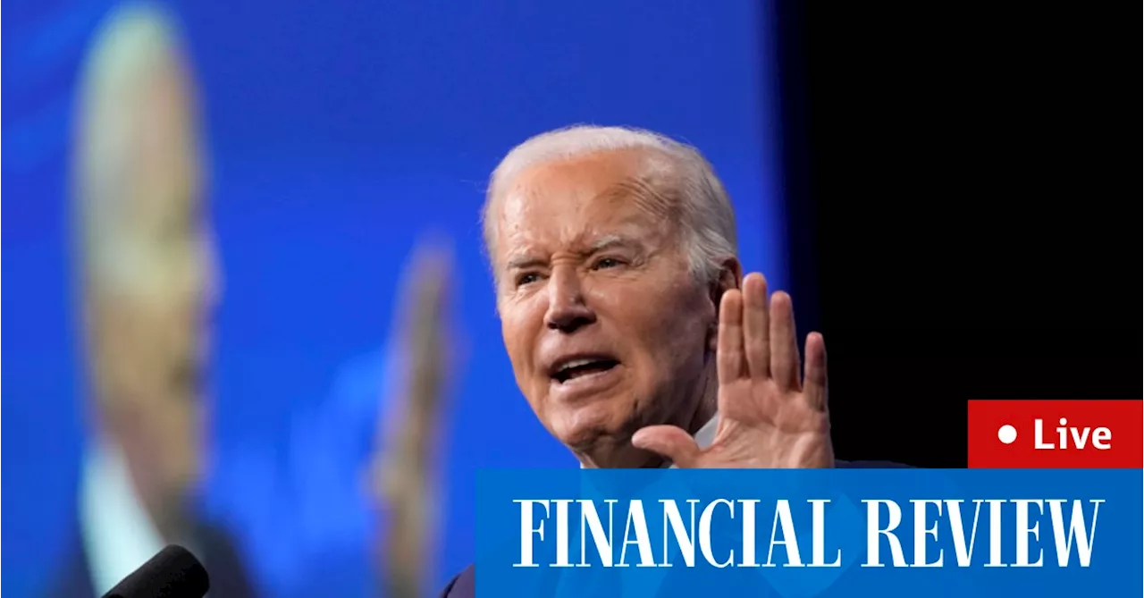 LIVE UPDATES: Pelosi backs calls for Biden to quit as Trump to speak at RNC