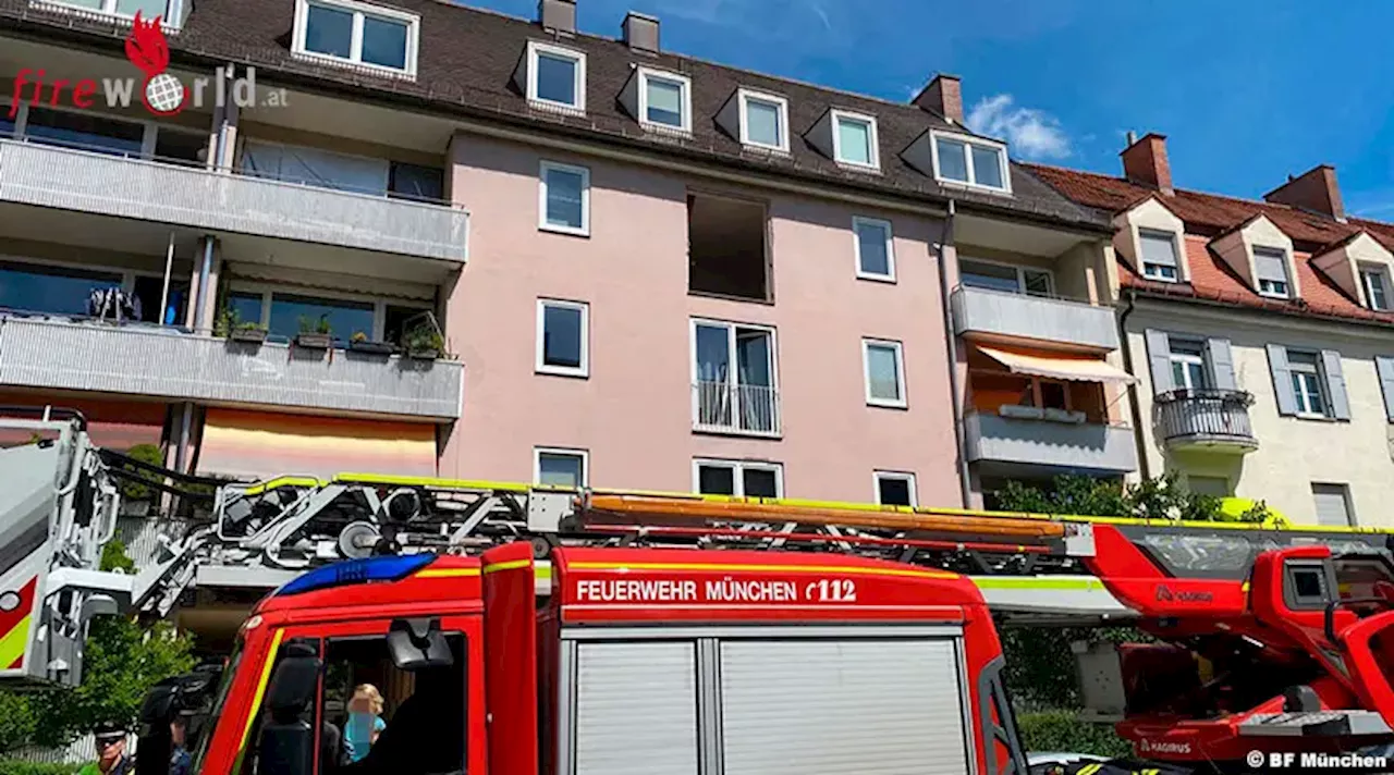 D: Verpuffung lässt Fensterfront fliegen