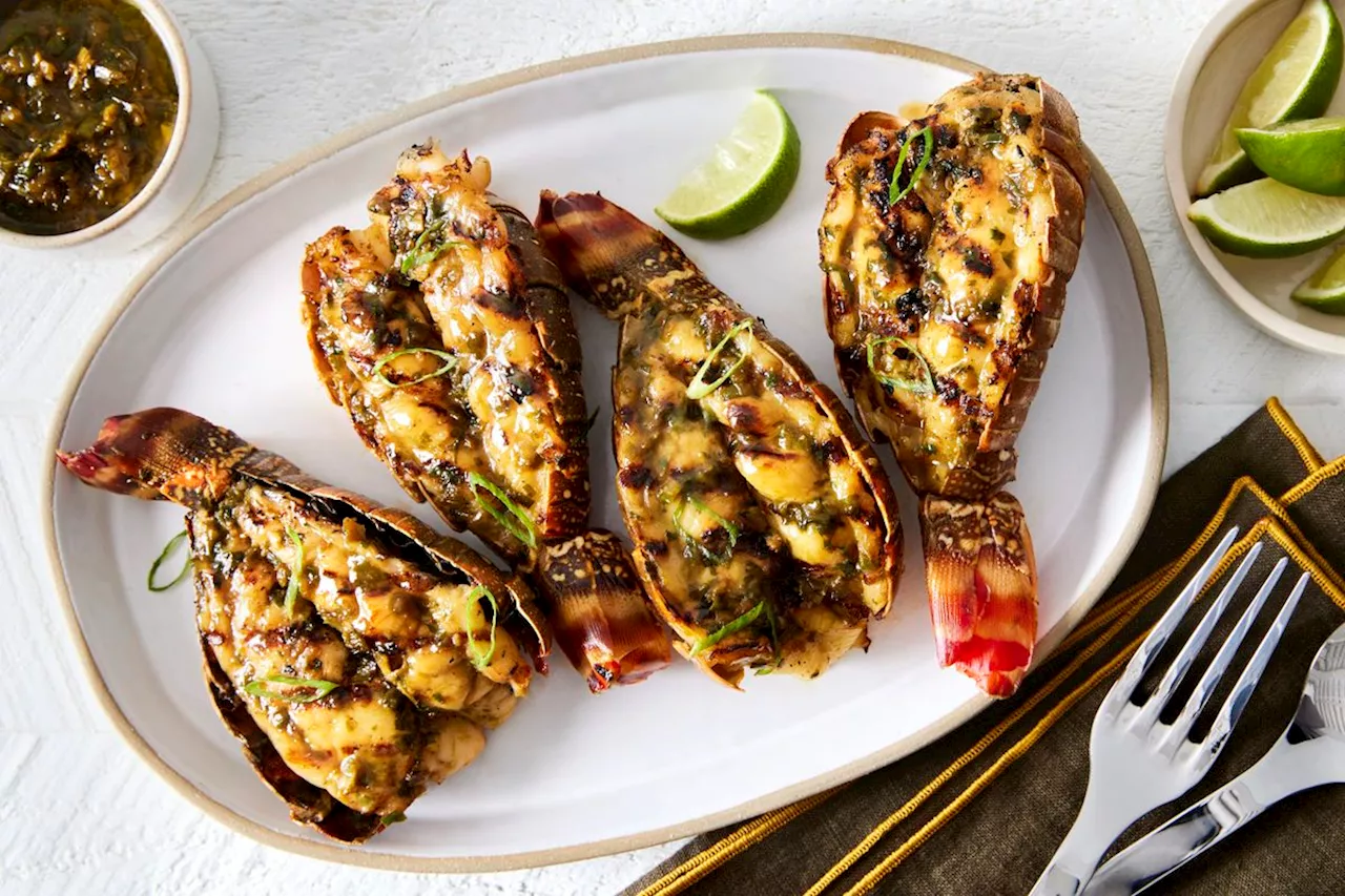 Teriyaki & Sofrito Grilled Lobster Tails Recipe on Food52