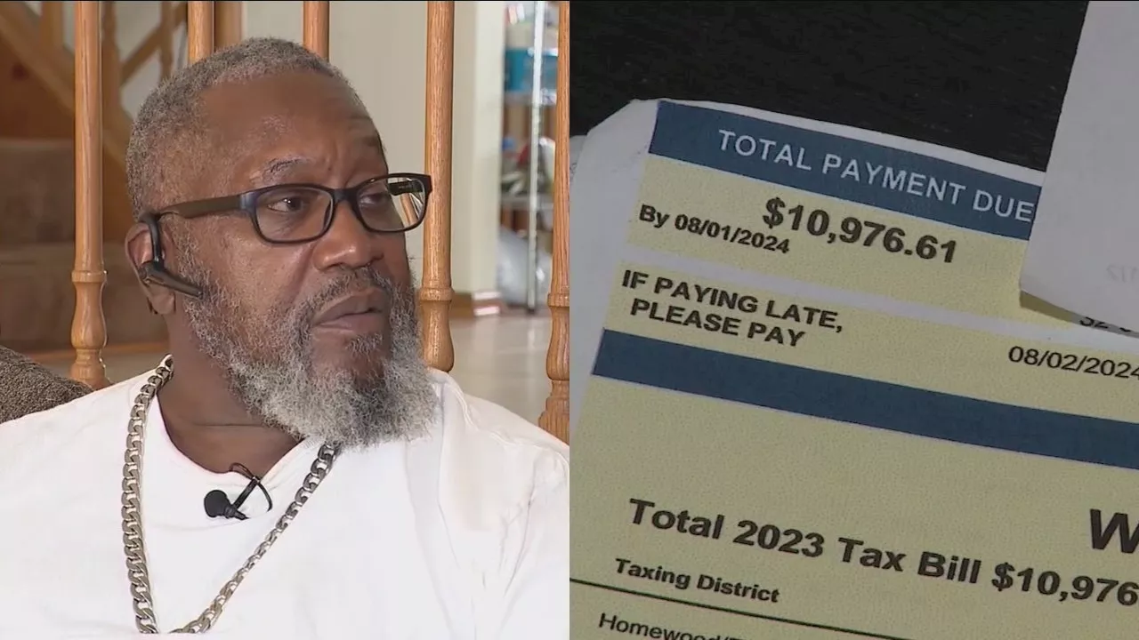 'Maybe you can help me': Disabled veteran faces confusion over Cook County property tax bill