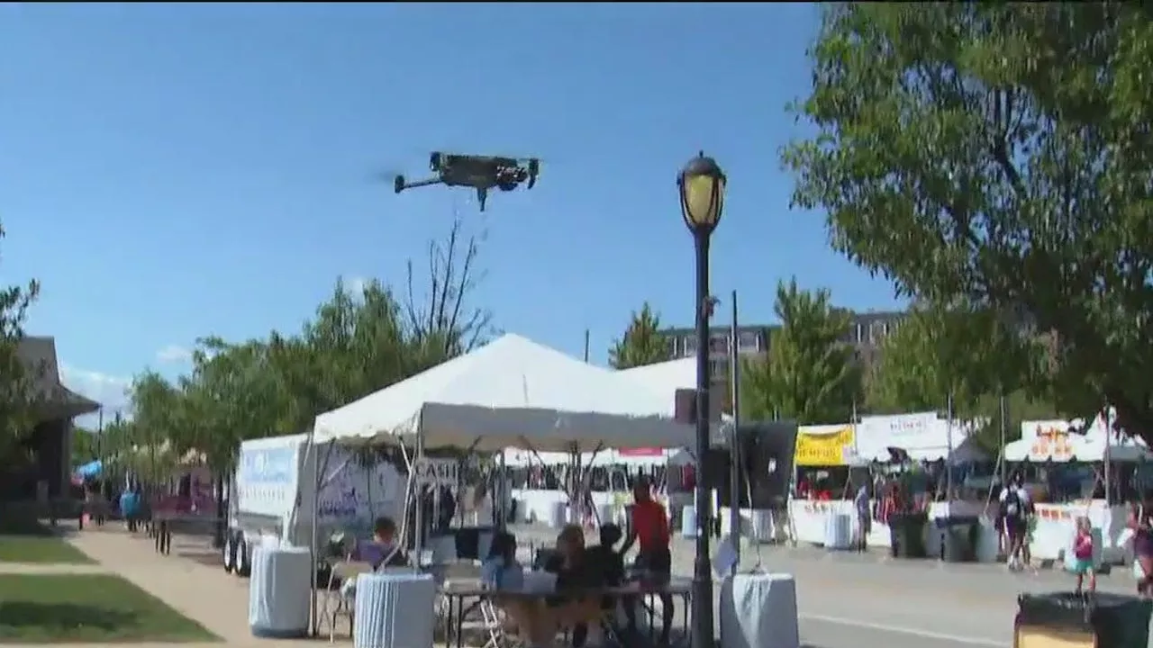 Park Ridge police utilize new drone to enhance security at food festival