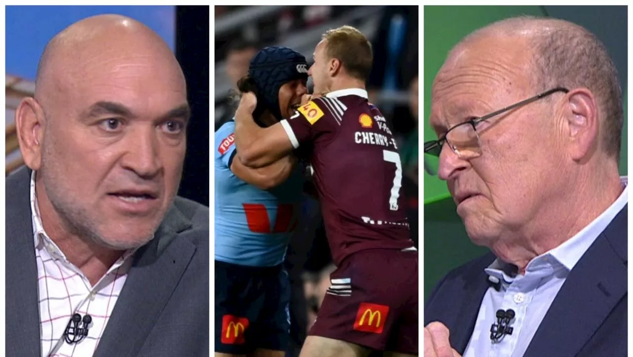 ‘I don’t care what you say’: Buzz blasts DCE brain fade in fiery debate with Maroons legend