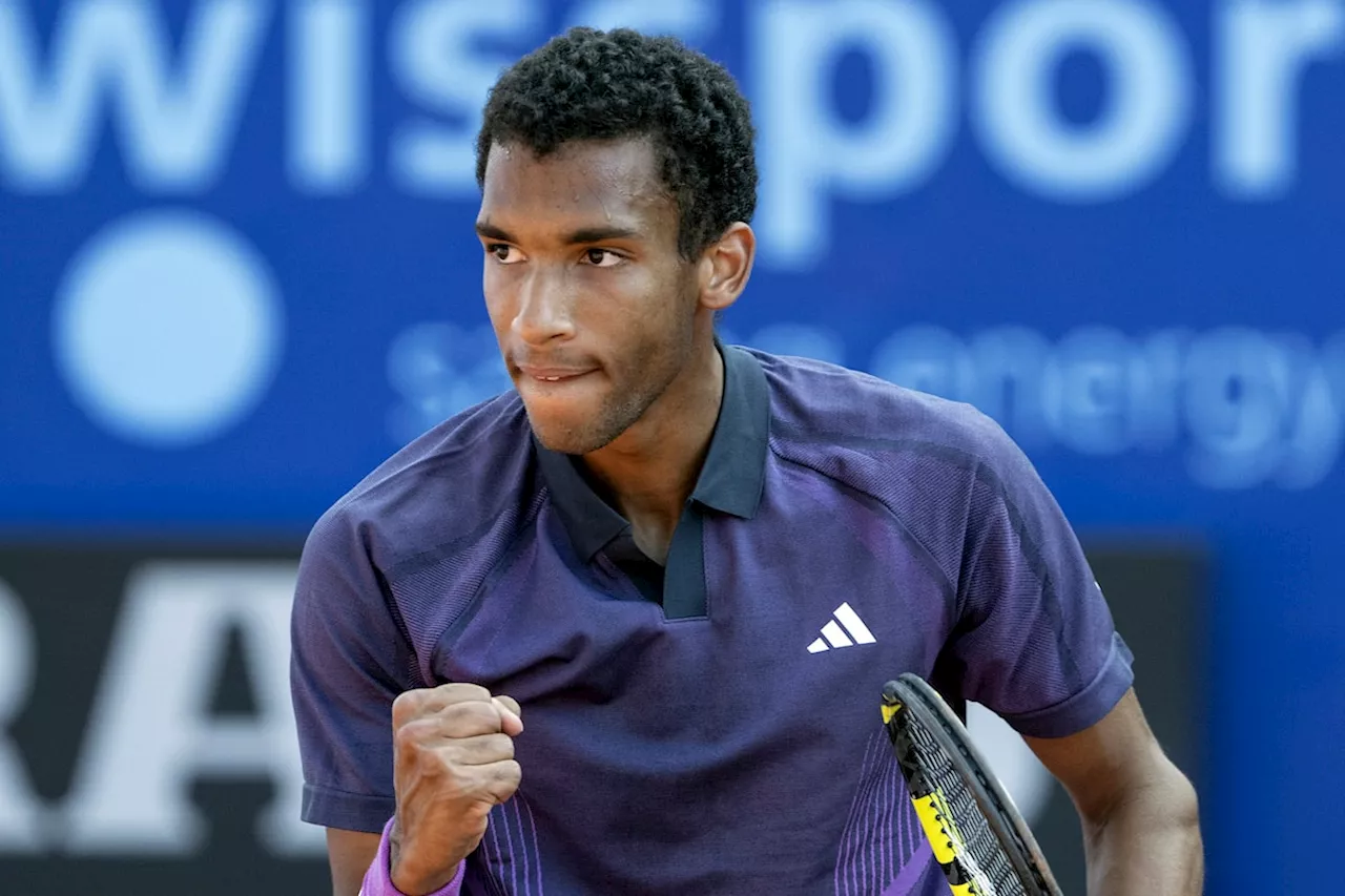 Canadian Félix Auger-Aliassime moves into Swiss Open quarter-finals with win over Yannick Hanfmann