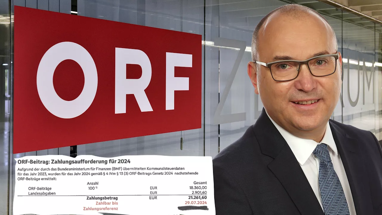  Hammer-Rechnung: 'Darum muss ich ORF 100 Mal zahlen'