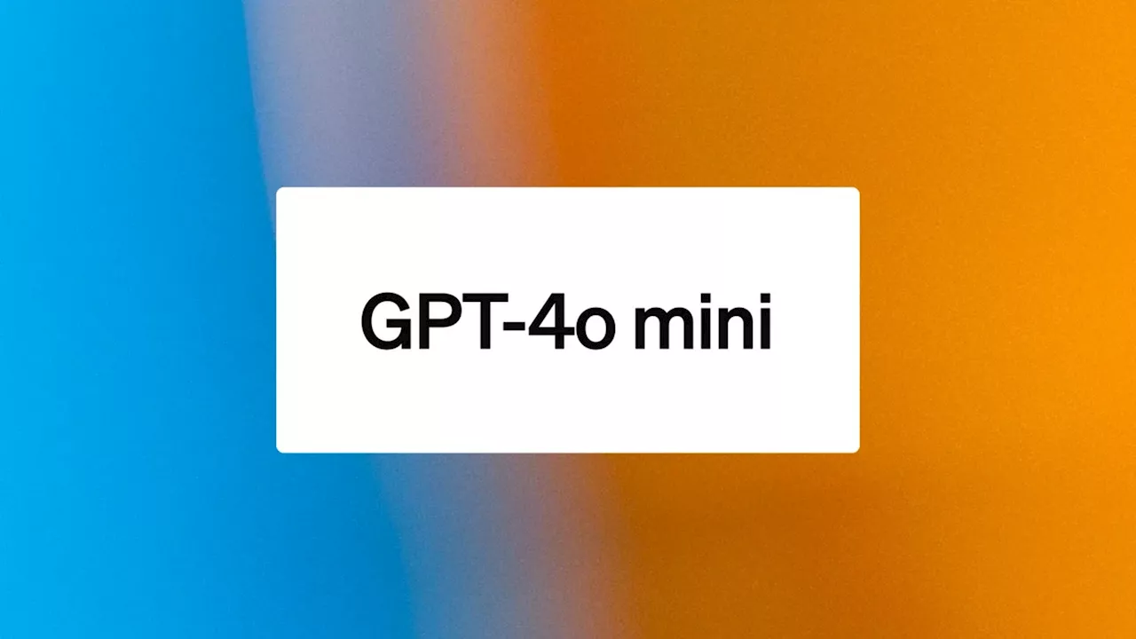 OpenAI presenta GPT-4o mini, una IA más potente y barata para ChatGPT