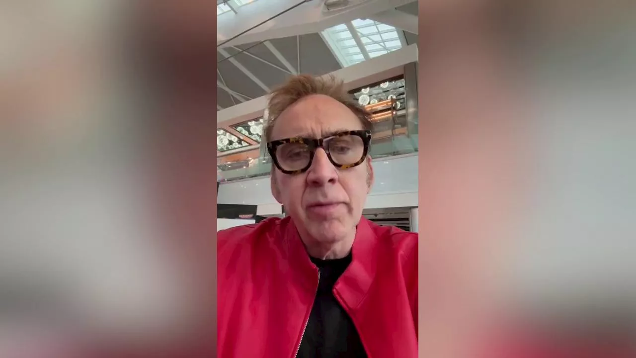 Tutti preoccupati per Nicolas Cage: 'Non potrò essere a Taormina, qualcosa sta succedendo a casa'