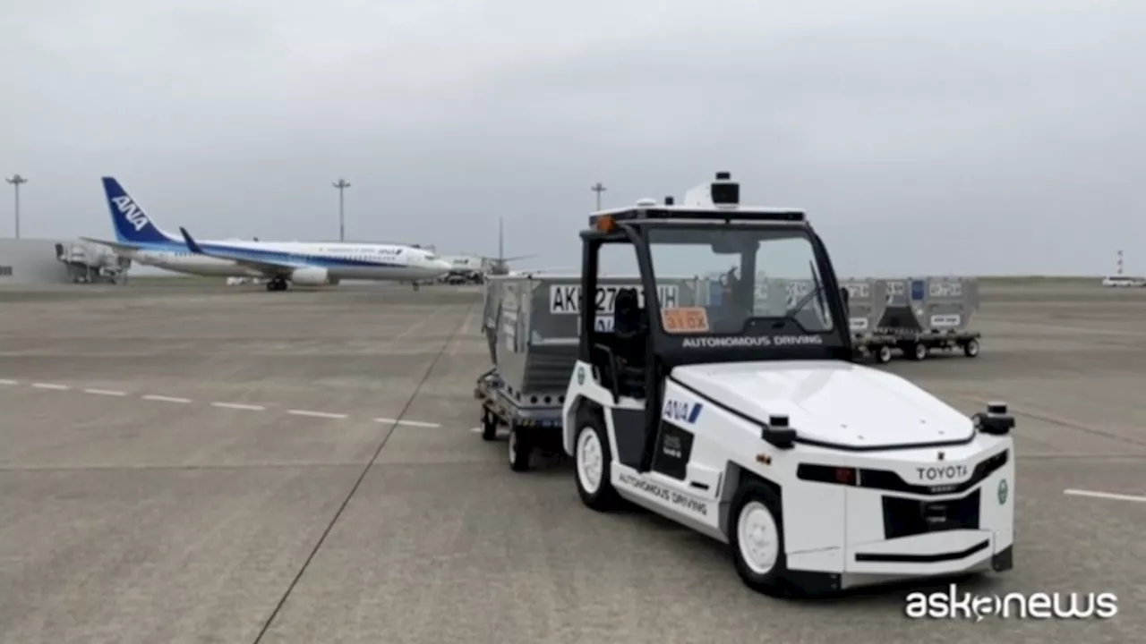 In Giappone arriva il veicolo senza conducente all'aeroporto di Tokyo