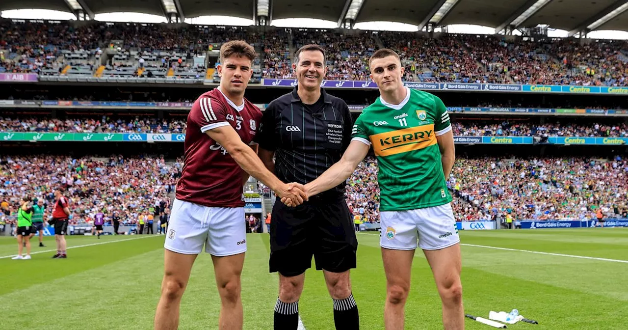 Pádraic Joyce reacts to appointment Sean Hurson as All-Ireland final referee