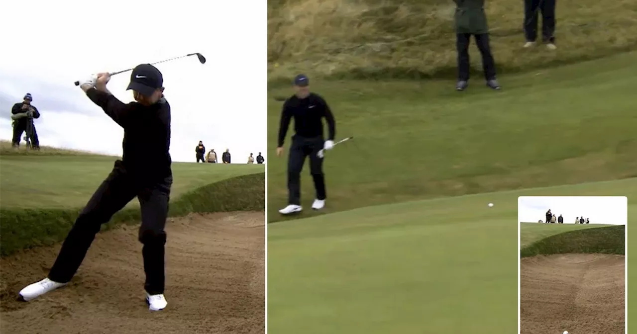 Rory McIlroy learns harsh reality at The Open after bunker nightmare