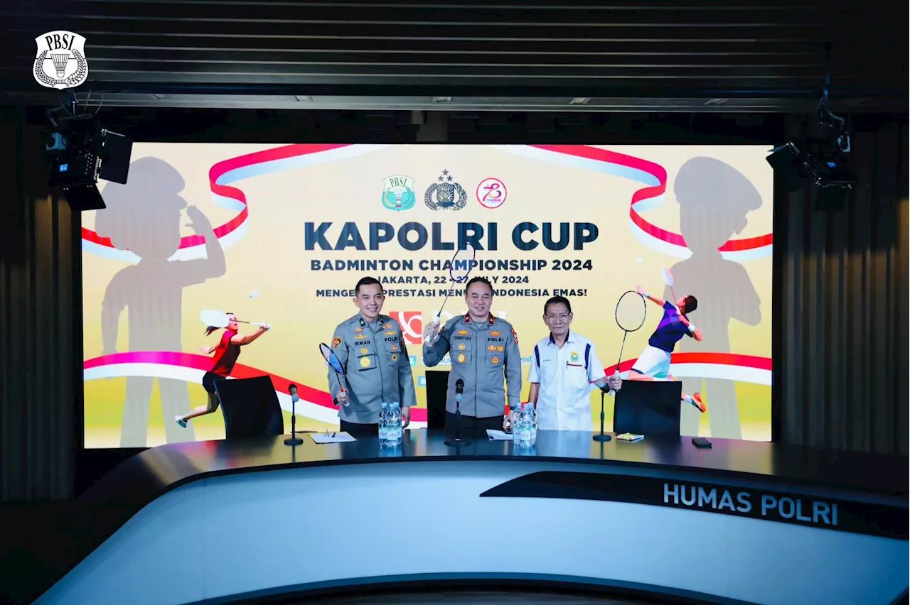 Kapolri Cup Badminton Championships 2024 Siap Digelar, Jenderal Listyo Sigit Ikut Bertanding