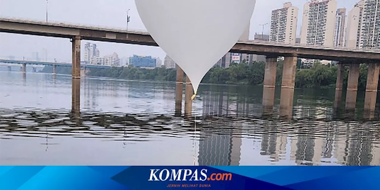 Korut Terbangkan Lagi Banyak Balon Sampah ke Korsel