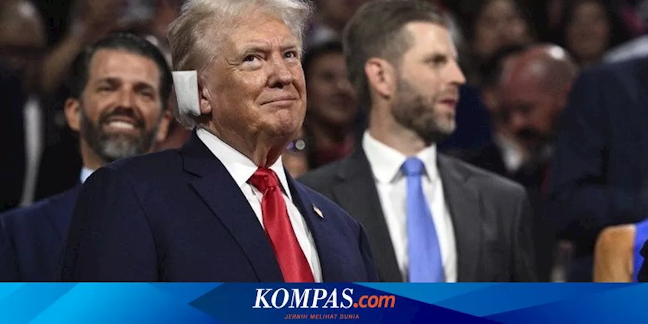 Saat Perban Telinga Ala Trump Malah Jadi Tren Fashion...