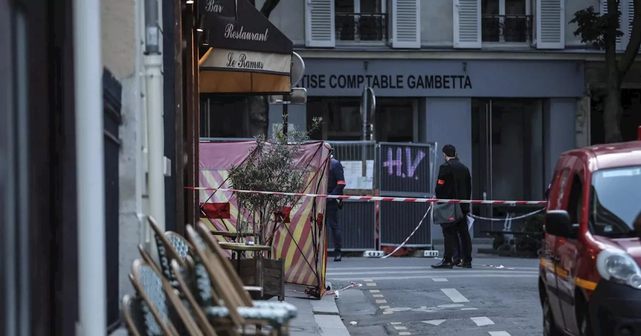 Schwerverletzte und Toter in Paris: Auto rast in Terrasse eines Cafés