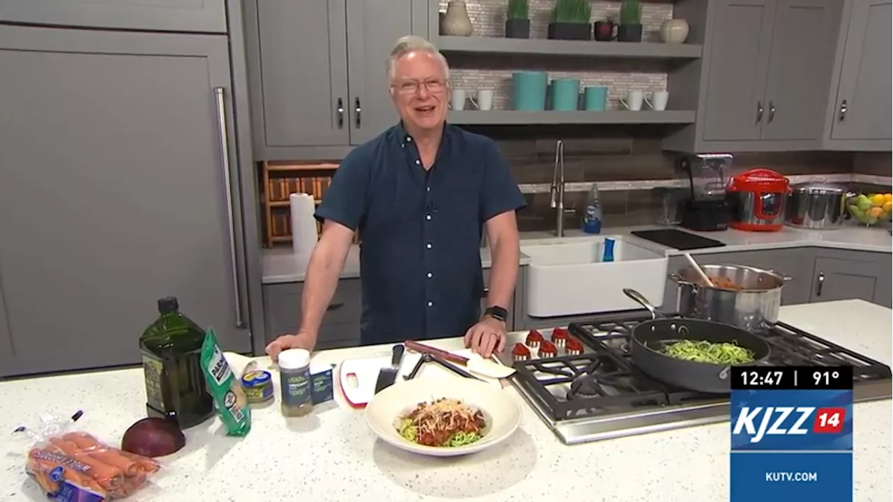 Cooking with Chef Bryan - Zoodles and Bolognese Sauce