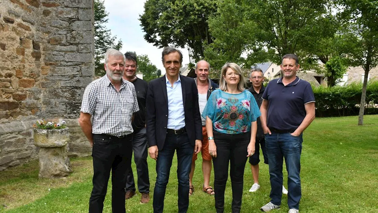 Boussac. Le président du conseil départemental en visite de travail au sein de la commune