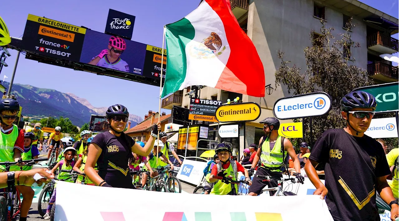 Tour de France : l'aventure de trois Mexicains en selle dans la vallée de l'Ubaye dans les Alpes du Sud