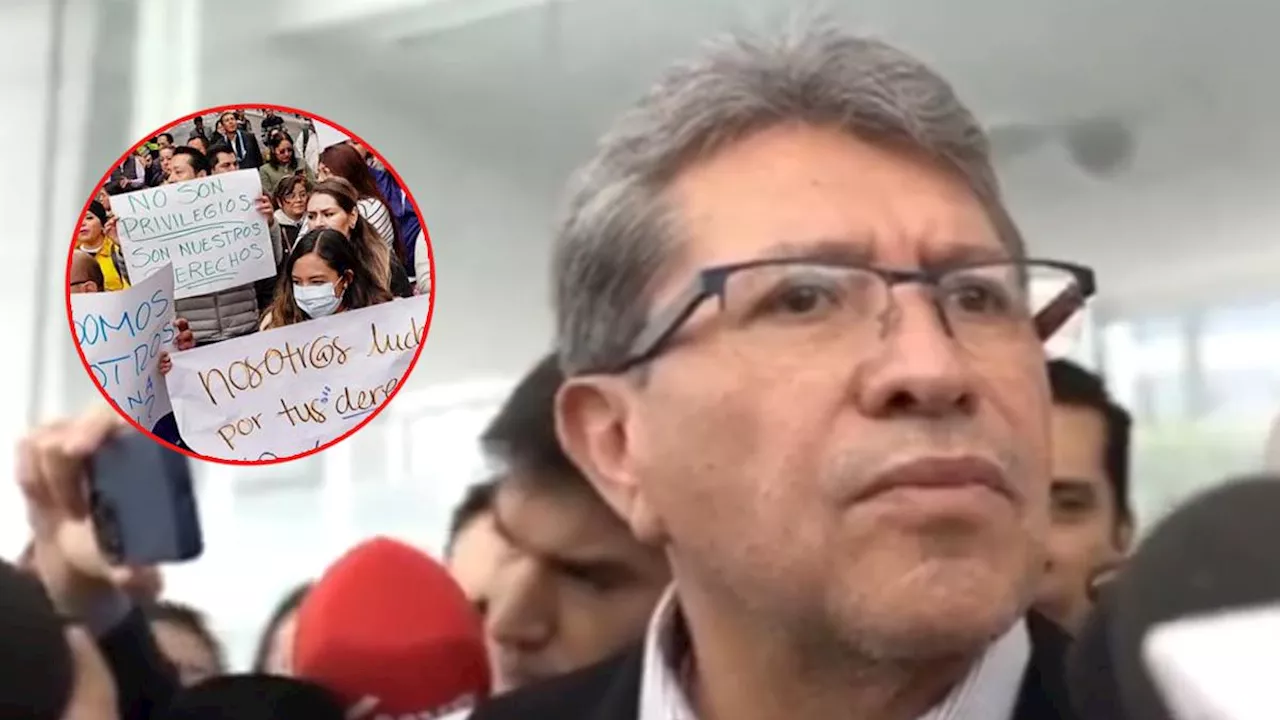 Reforma al Poder Judicial no afectará a trabajadores, garantiza Ricardo Monreal