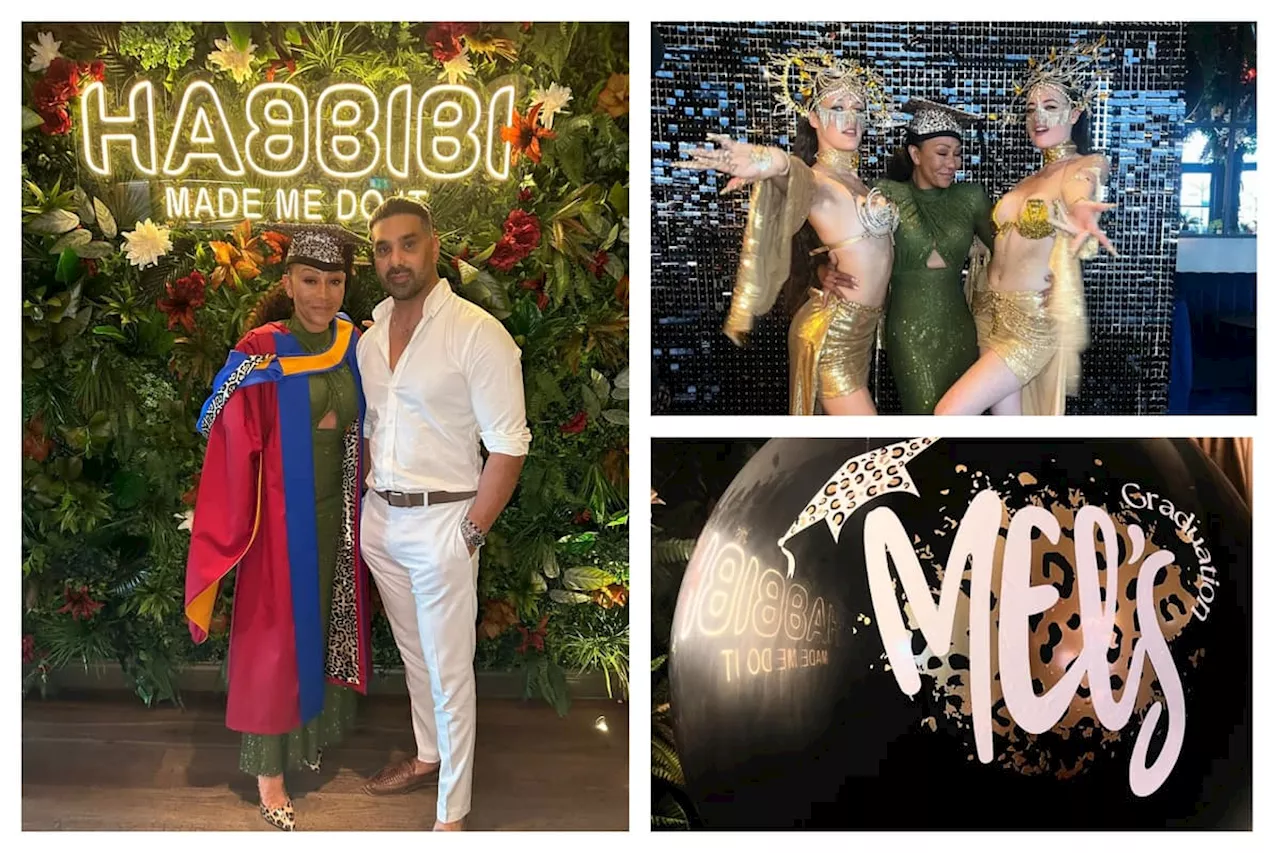 Mel B: Inside Spice Girl's lavish private graduation party at rooftop restaurant Habbibi in Leeds