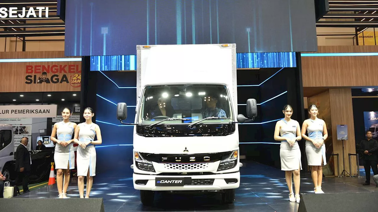 Mitsubishi Fuso Luncurkan Truk Listrik eCanter di GIIAS 2024, Mulai Dijual di Jabodetabek