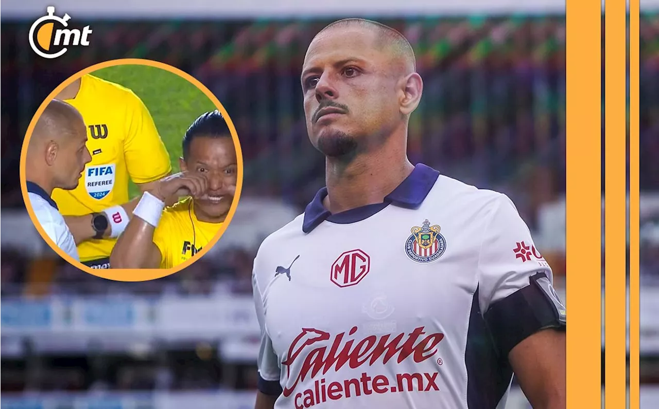 Chicharito: árbitro se burla del futbolista de Chivas por 'chillón'