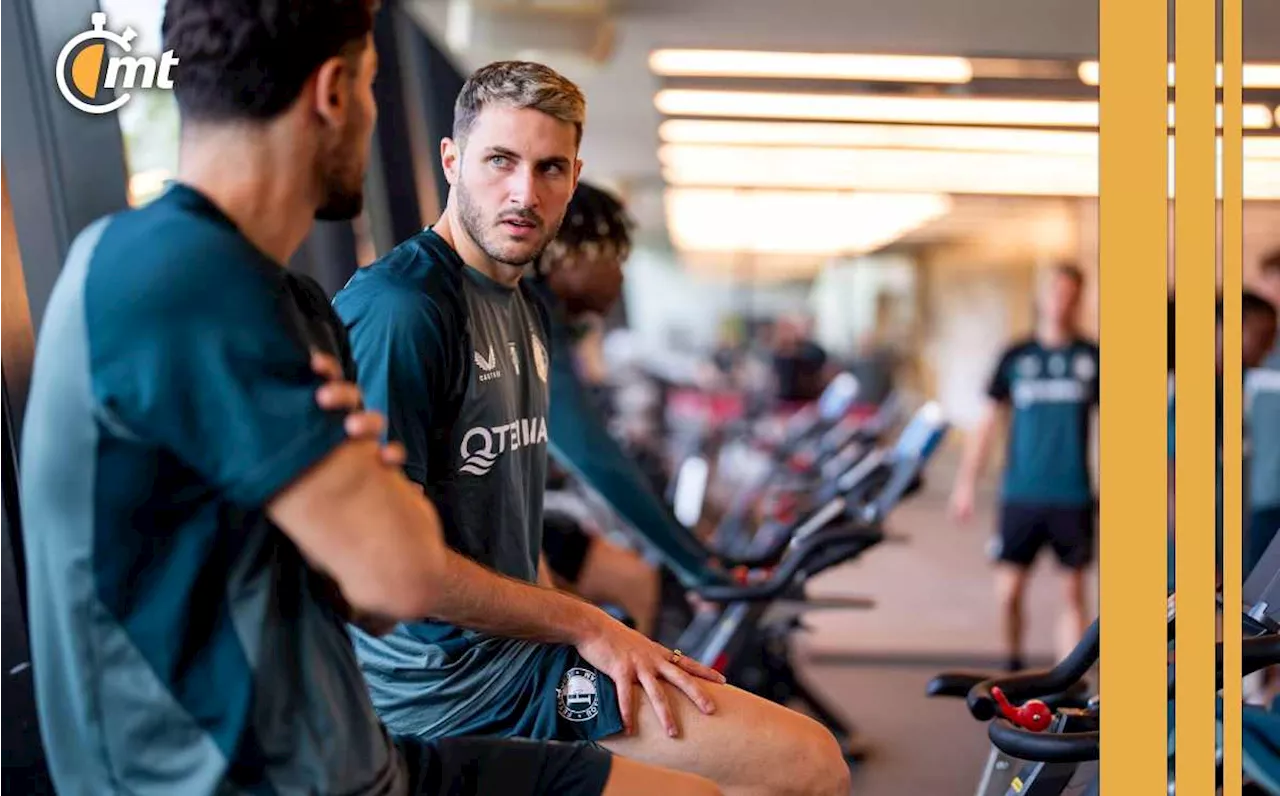 ¡Está de vuelta! Santi Giménez regresó a los entrenamiento con el Feyenoord