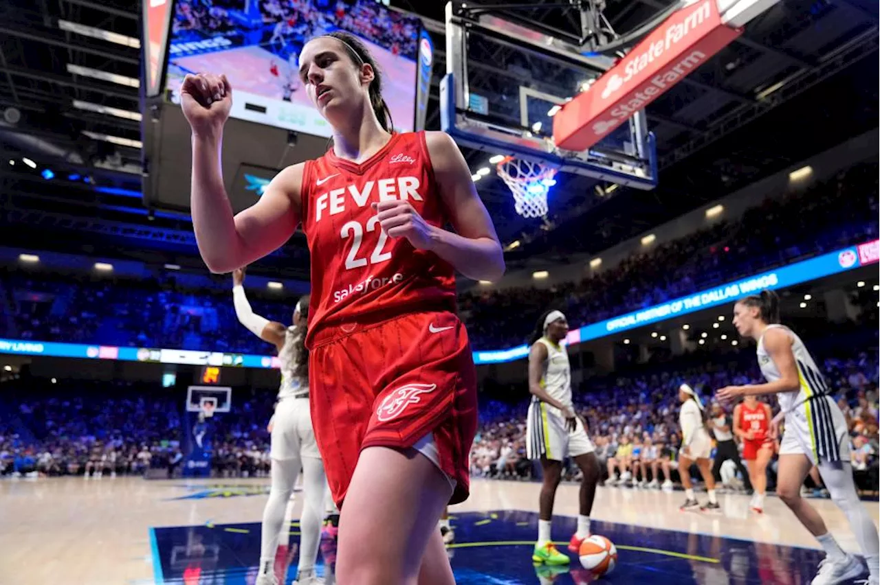 Caitlin Clark breaks WNBA’s game assist record with 19 in Fever’s loss to Wings