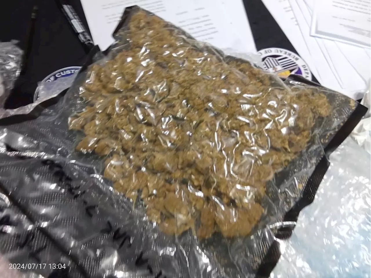 Cannabis shipment from US intercepted in NAIA