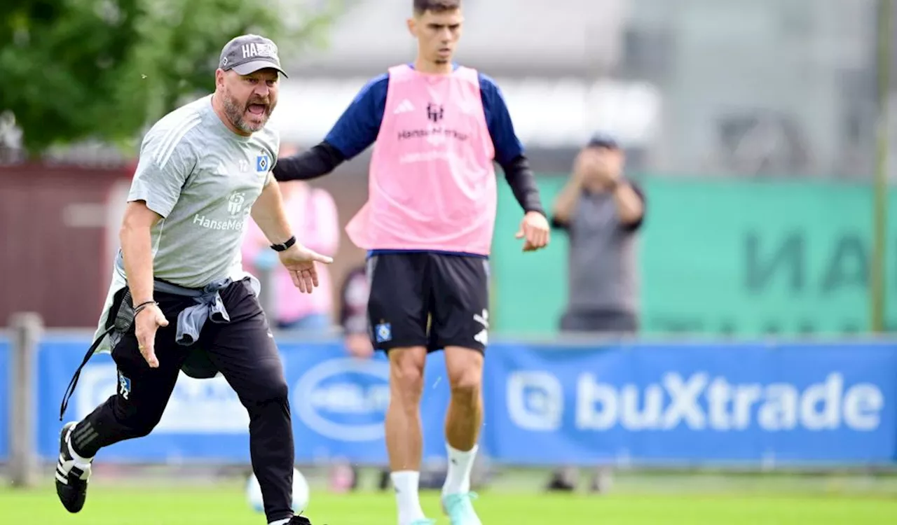 „Hab ihn noch nie leise erlebt“: HSV-Trainer Baumgart ist schon wieder auf Temperatur