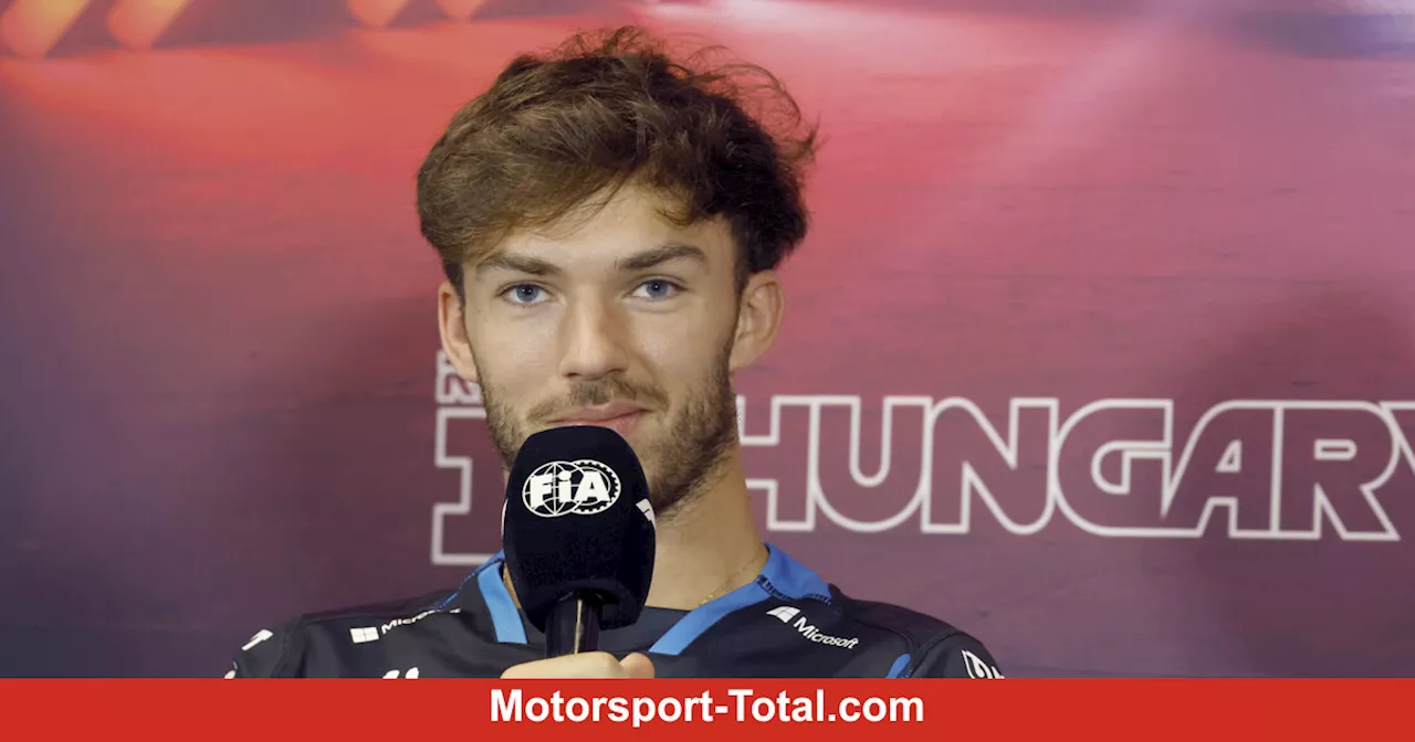 Pierre Gasly über Teamkollegen für 2025: Alpine mit 'drei guten Optionen'