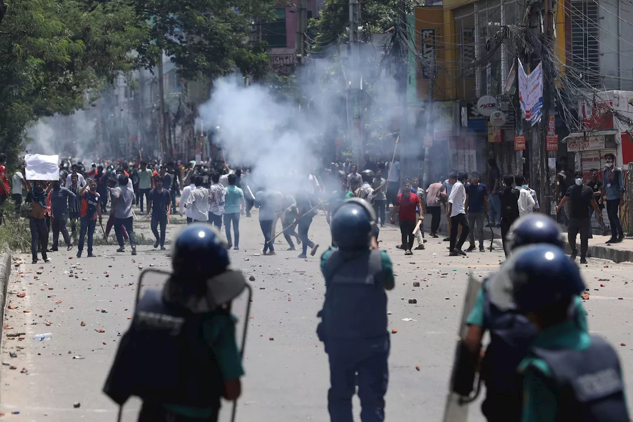 Medien: Elf Tote bei Studentenprotesten in Bangladesch