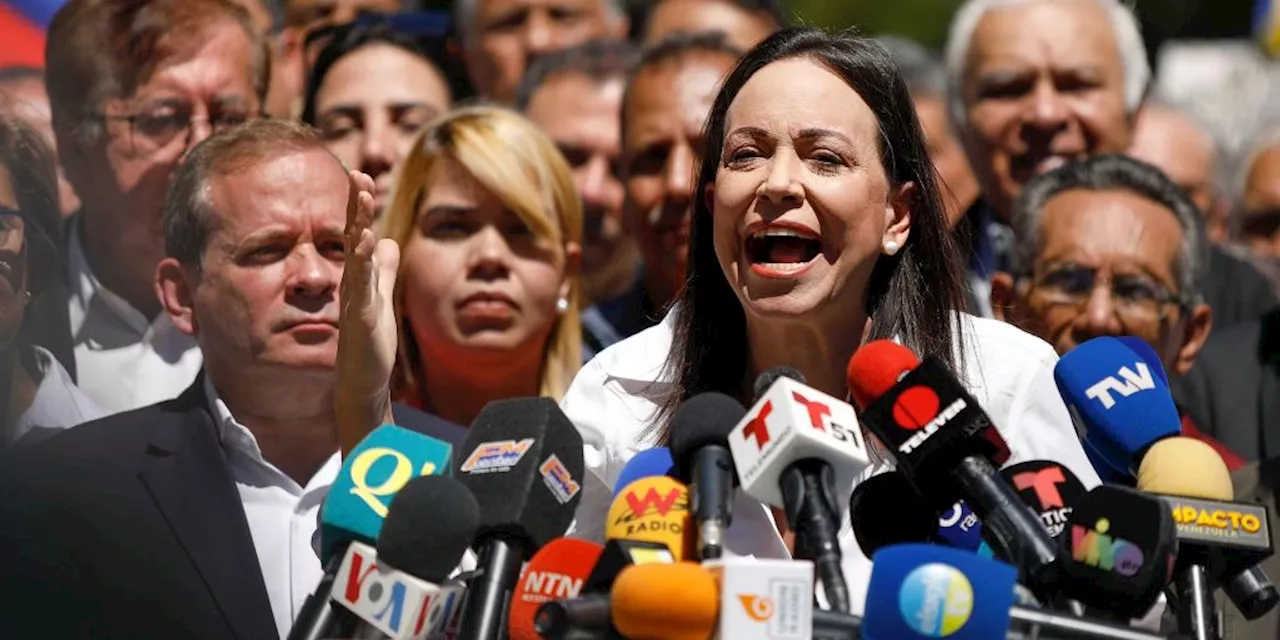 Venezuelas Oppositionsführerin beklagt Angriff auf Team