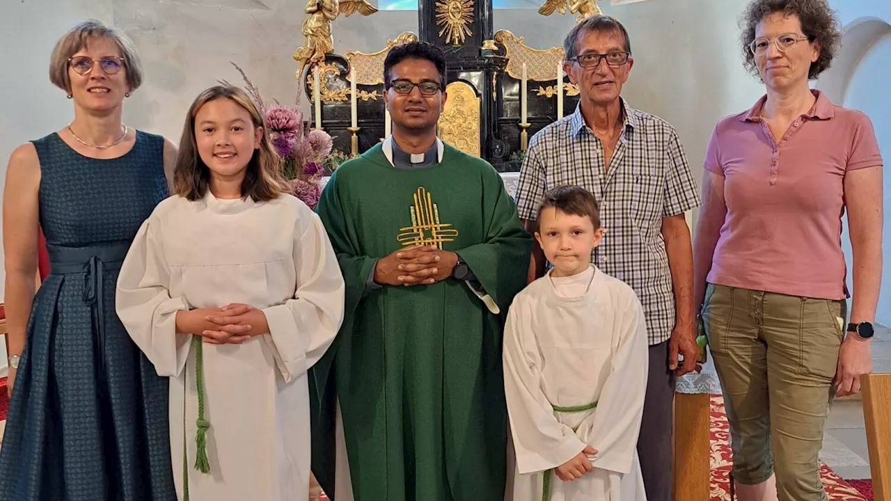 Ein indischer Priester in Oberwölbling und Obritzberg