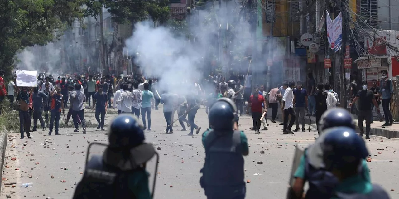 Medien: Elf Tote bei Studentenprotesten in Bangladesch