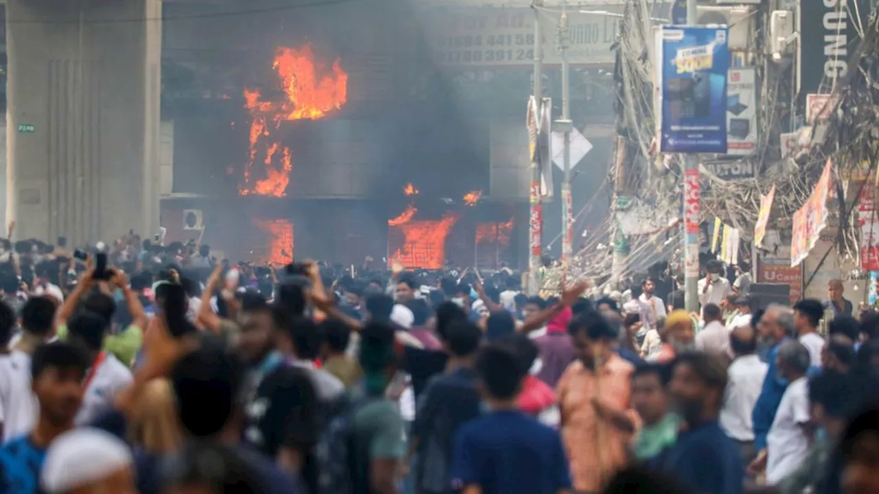 Hoogste staat van paraatheid in Bangladesh vanwege studentenprotest