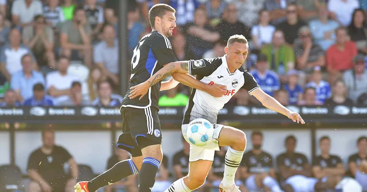 0:1 gegen Schalke: SC Verl trifft trotz guter Möglichkeiten nicht das Tor